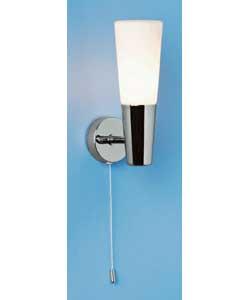 Cone Opal Glass Wall Light