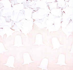 Confetti - Bells - White metallic - 14g