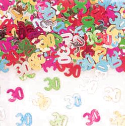 Confetti - Numeral 30 - multi - 14g