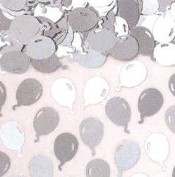 Confetti - Silver balloons - 14g