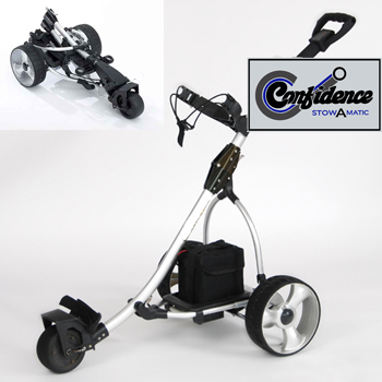 NEW IN BOXConfidence Stow A Matic Electric Golf TrolleyNEW FOR 2008RRP £499.99  The Confidence Stow
