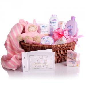 Unbranded Congratulations! Baby Girl Basket