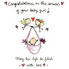 Unbranded Congratulations On The Arrival of Your Baby Girl!