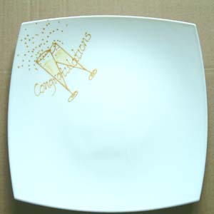 Unbranded Congratulations Plate