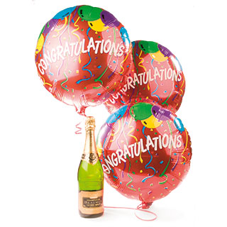 Unbranded Congratulations with Champagne