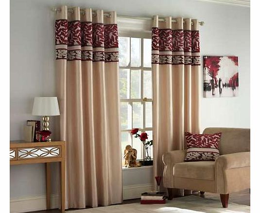 Unbranded Coniston Lined Eyelet Curtains
