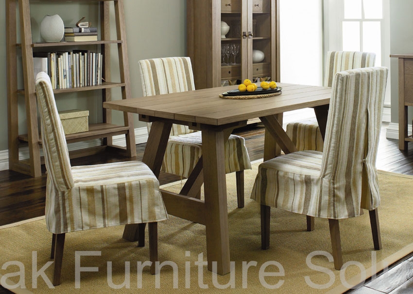 Unbranded Coniston Smoky Oak Dining Table - 1400mm and 4