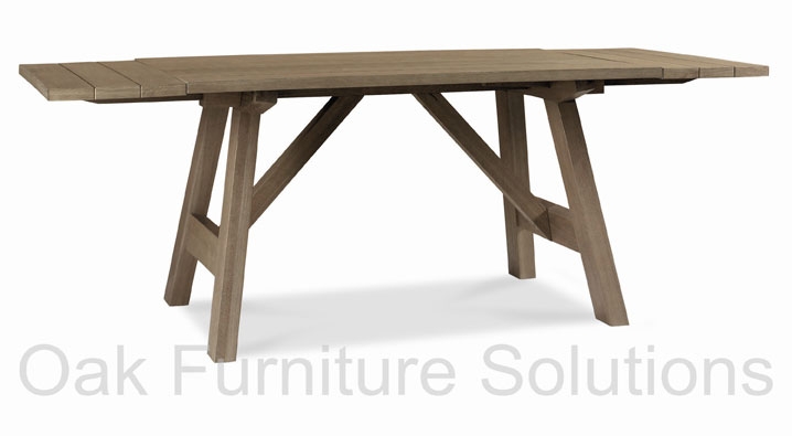 Unbranded Coniston Smoky Oak Extending Dining Table -