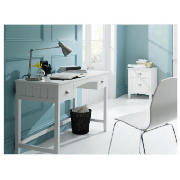 Unbranded Connecticut 2 drawer Desk, White