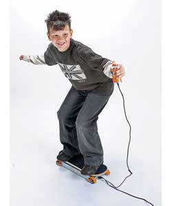 Get off the couch and into the grind.Pull off tricks land moves with a combination of joystick