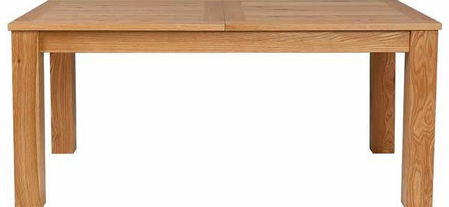 This dining table from the Constable collection is perfect if you are looking for a stylish extendable table. This table has a 40cm extension. Part of the Constable collection Size of table H75. L160. W90cm. Packed flat for home assembly.