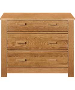 Unbranded Constable 4   2 Drawer Chest - Oak