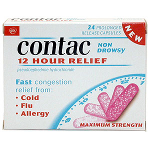 Contac Non Drowsy 12 Hour Relief - Size: 24