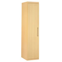 Dimensions: H2135 x W450 x D610 mm, Beech effect, Finished Inside with an Apple Wood Effect,