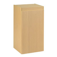 Dimensions: H775 x W400 X D345 mm, Beech effect, Finished Inside with an Apple Wood Effect,