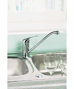 Contemporary Kitchen Mixer Tap - Chrome