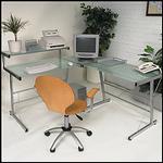 CONTEMPORARY GLASS WORKSTATION - A new range in th