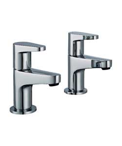 Unbranded Contemporary Lever Basin Taps Chrome