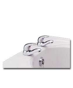 Contemporary Lever Bath Taps
