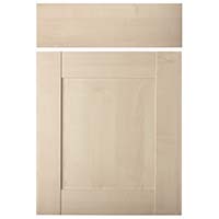 Contemporary Maple Style 500mm Wide Door & Drawer Front - Pack Q