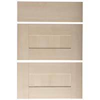Contemporary Maple Style 500mm Wide Drawer Front Pack - Pack C