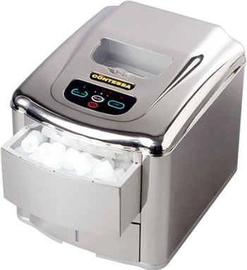 Contessa Domestic Bright Chrome Ice Machine