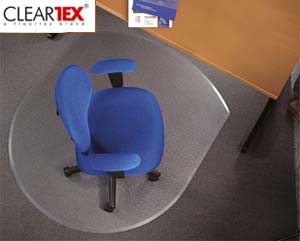 Unbranded Contoured carpet chairmats