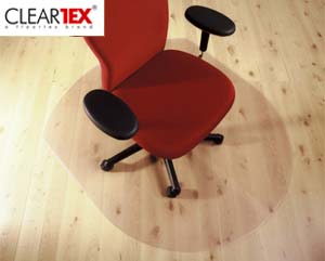 Unbranded Contoured hardfloor chairmats