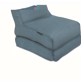 Unbranded Conversion Lounger Bean Bag Cover Only (Blue Sky