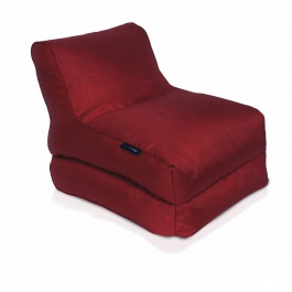 Unbranded Conversion Lounger Bean Bag Cover Only (Toro Red)