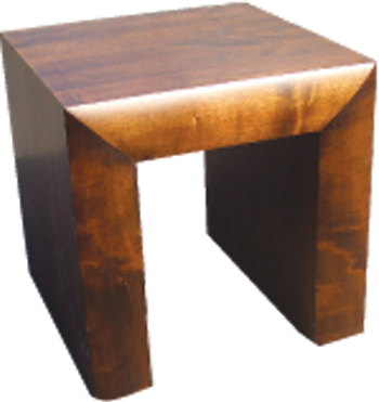 CONVEX END TABLE