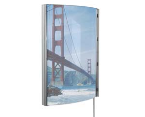 Unbranded Convex iIluminated poster frame