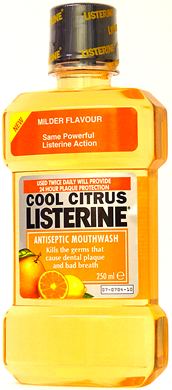 Cool Citrus Listerine Mouthwash 250ml Health and Beauty