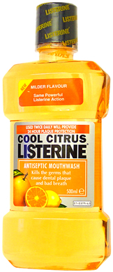 Cool Citrus Listerine Mouthwash 500ml