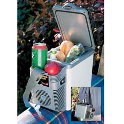 Cooler/Warmer Box - Just plug this in to your car lighter socket and you`ll be able to keep summer