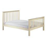 Copenhagen 5ft Bedstead- White Wash Pine