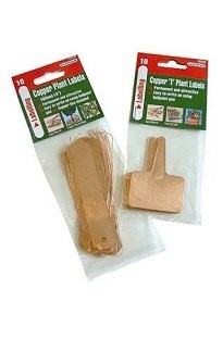 Unbranded Copper Plant Labels