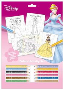 Copywrite Princess Fantasy A4 Colour Activity Set