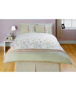 Unbranded Cordelia Embroidered Duvet Set - King Size