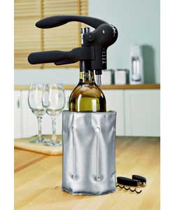Corkscrew and Wine Cooler Gift Set