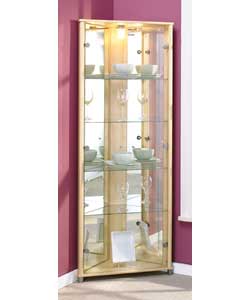 Corner Glass Display Cabinet