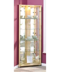 Corner Glass Display Cabinet