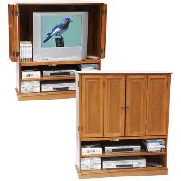 Corner TV cabinet