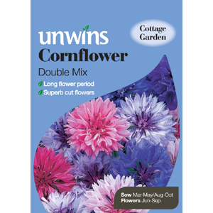 Unbranded Cornflower Double Mix Seeds