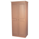 Corrib Beech plain wardrobe furniture