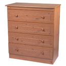 Corrib Pine 4 drawer chest of drawers furniture