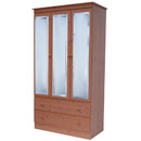 Corrib pine triple wardrobe furniture