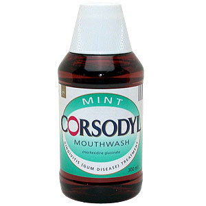Corsodyl Mint Mouthwash - size: 300ml