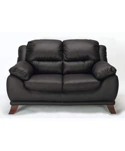 Cosenza Regular Black Sofa