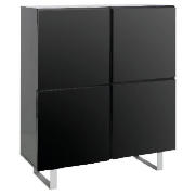 Unbranded Costilla Storage Cabinet, Black